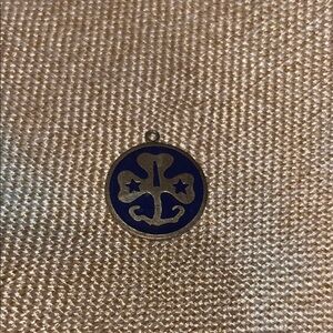 Blue and Silver Pendant